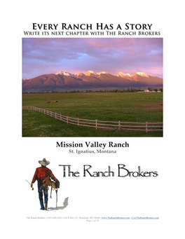 Mission Valley Ranch St