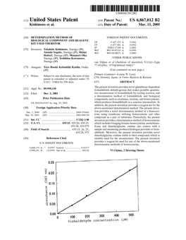 (12) United States Patent (10) Patent No.: US 6,867,012 B2 Kishimoto Et Al