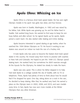 Apolo Ohno: Whizzing on Ice