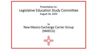 NM Exchange Carrier Group Presentation