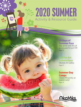 2020 Okotoks Summer Activity and Resource Guide