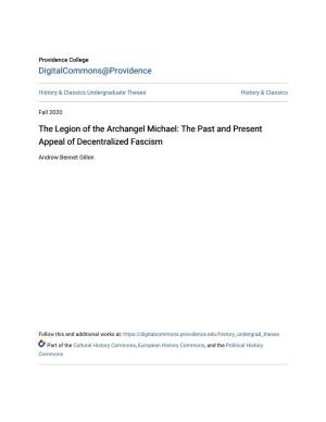 The Legion of the Archangel Michael: the Past and Present Appeal of Decentralized Fascism