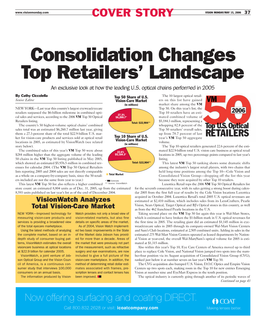 Consolidation Changes Top Retailers' Landscape