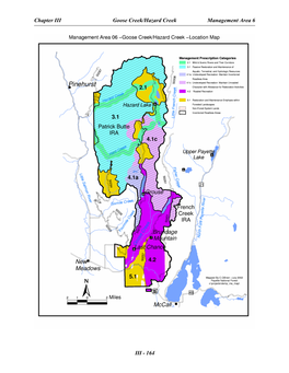 Chapter III Goose Creek/Hazard Creek Management Area 6