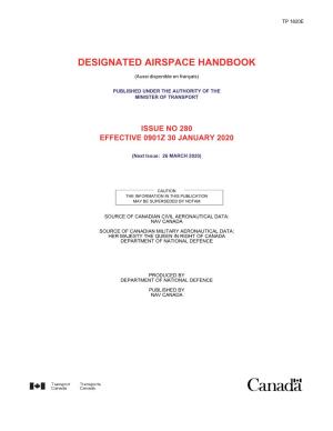 Designated Airspace Handbook