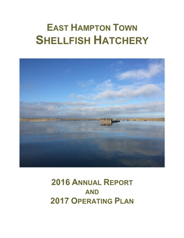 Shellfish Hatchery