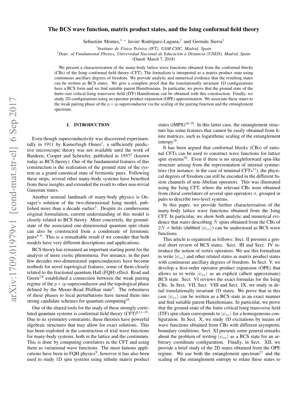 Arxiv:1709.01979V1 [Cond-Mat.Str-El] 6 Sep 2017 Strong Candidate Schemes for Quantum Computing