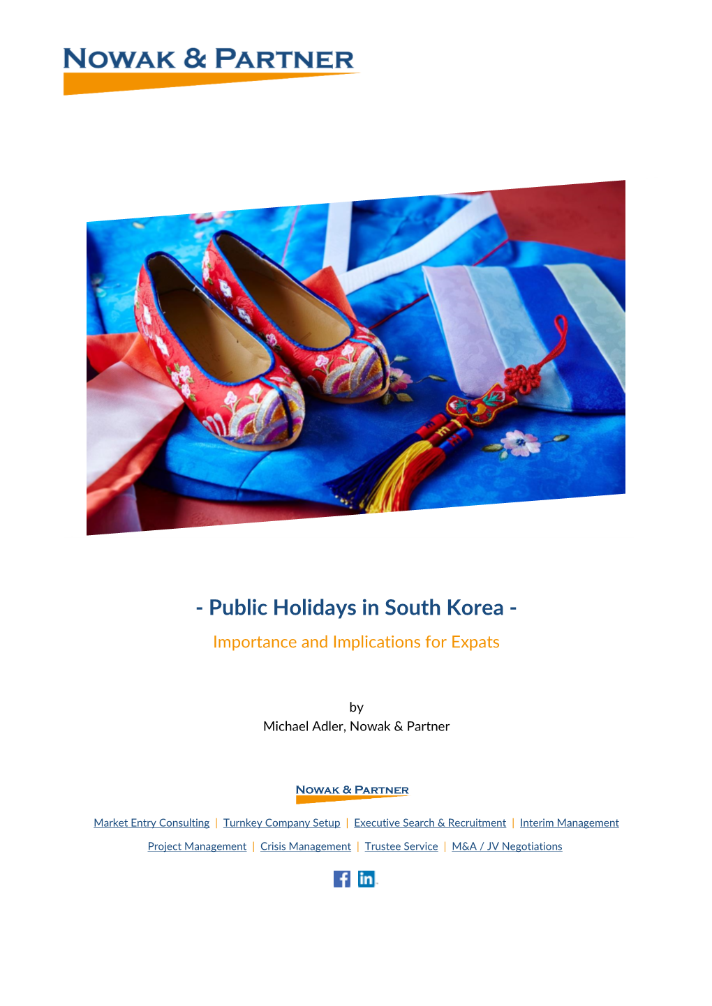 Public Holidays in South Korea