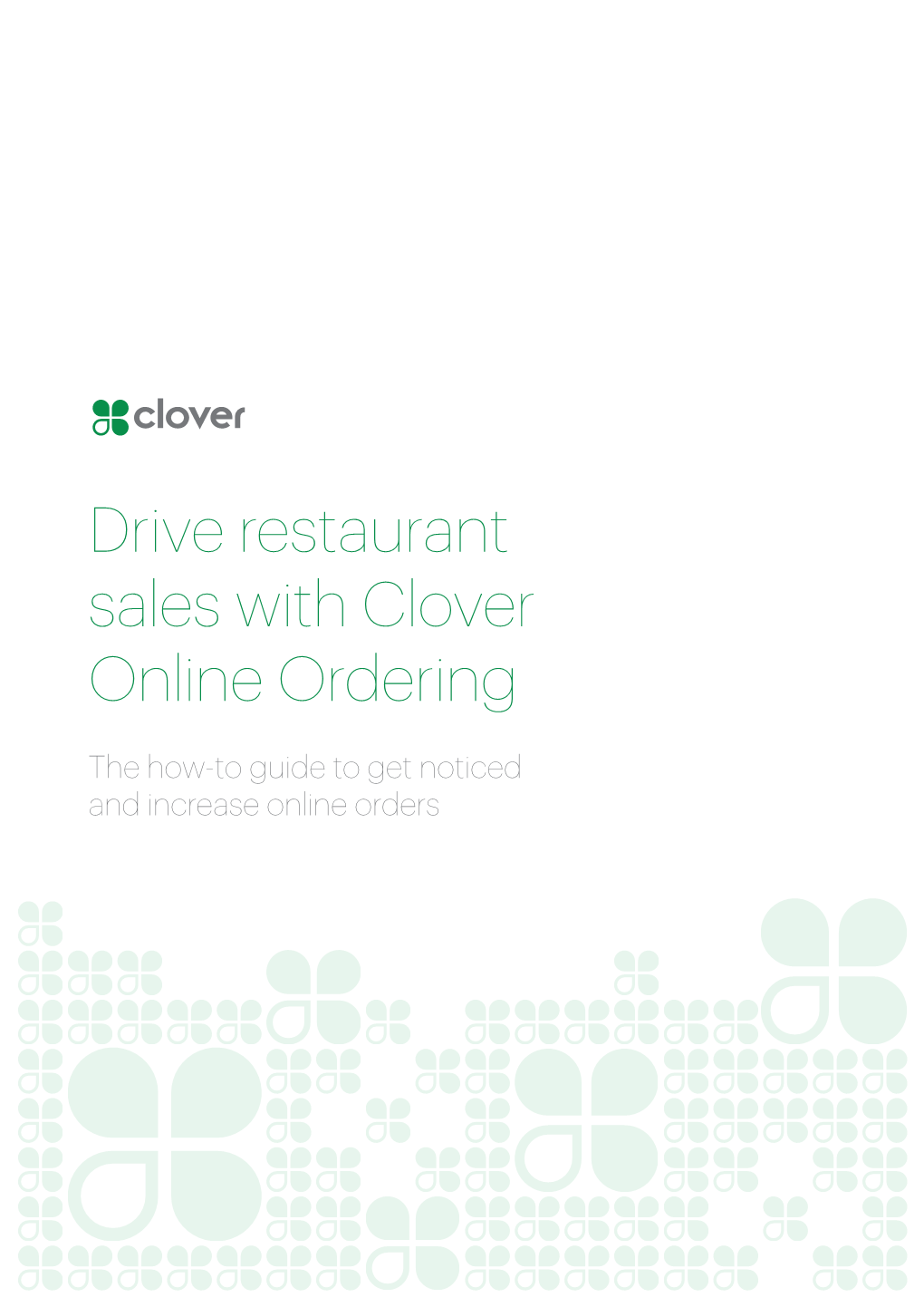 Drive Restaurant Sales with Clover Online Ordering