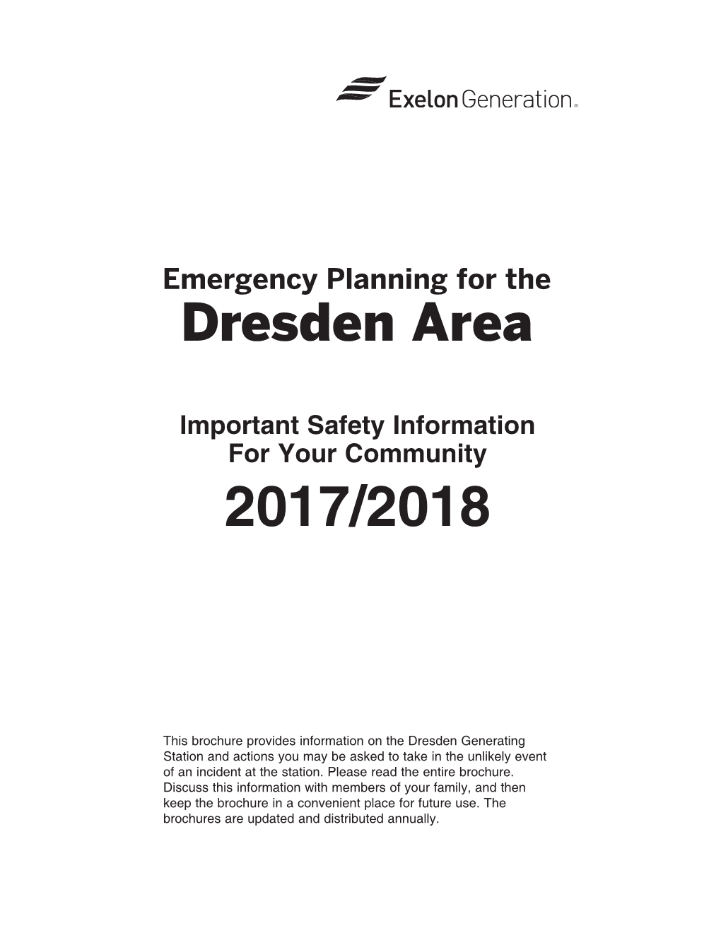 Emergency Planning for the Dresden Area