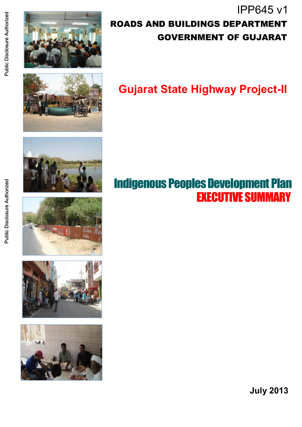 Gujarat State Highway Project-II