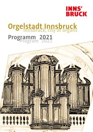 Orgelstadt Innsbruck 2021