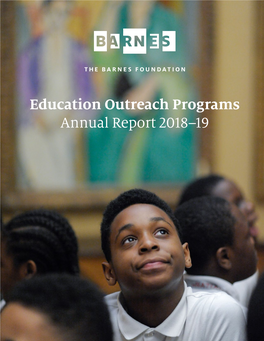 Education Outreach Programs Annual Report 2018–19