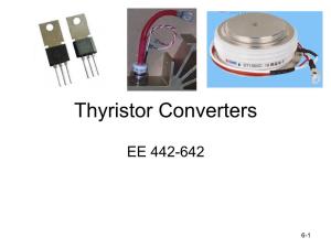 Thyristor Converters