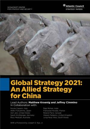 Global Strategy 2021: an Allied Strategy for China