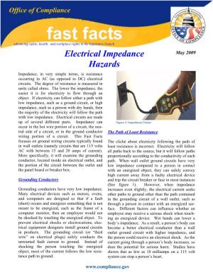 Electrical Impedance Hazards Fast Facts