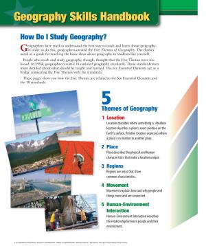 National Geographic Geography Skills Handbook