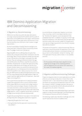 Whitepaper | IBM Domino Application Migration and Decommissioning