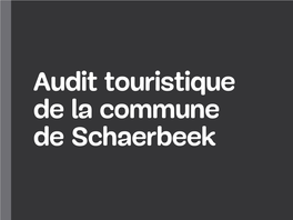 Audit Touristique De La Commune De Schaerbeek Informations Disponibles