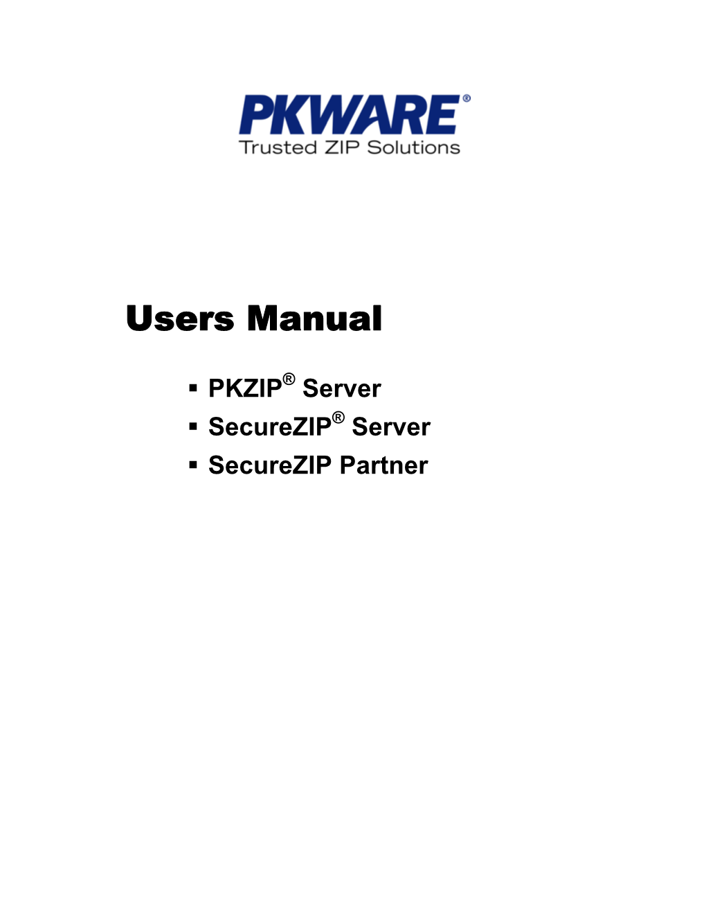 Users Manual