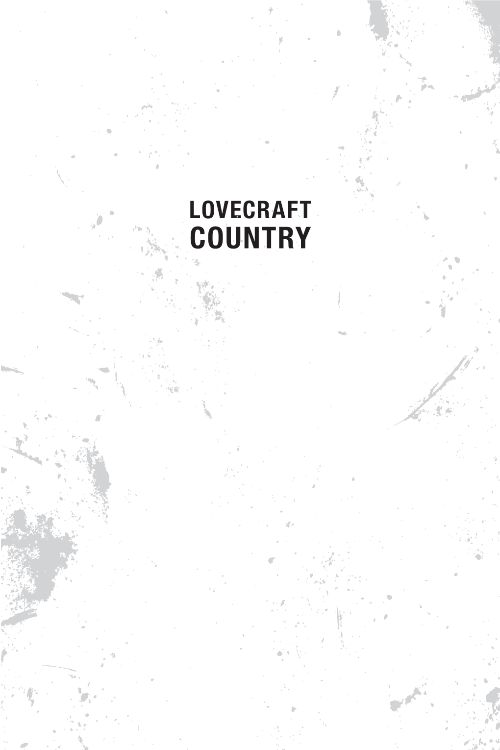 Lovecraft Country