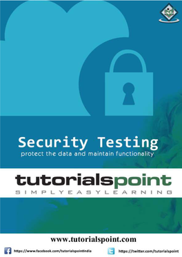 Security Testing Tutorial