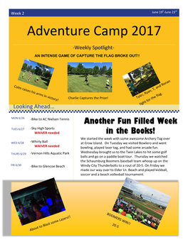 Adventure Camp 2017