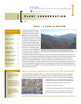 Plant Conservation Rare