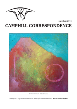 Camphill Correspondence May/June 2015