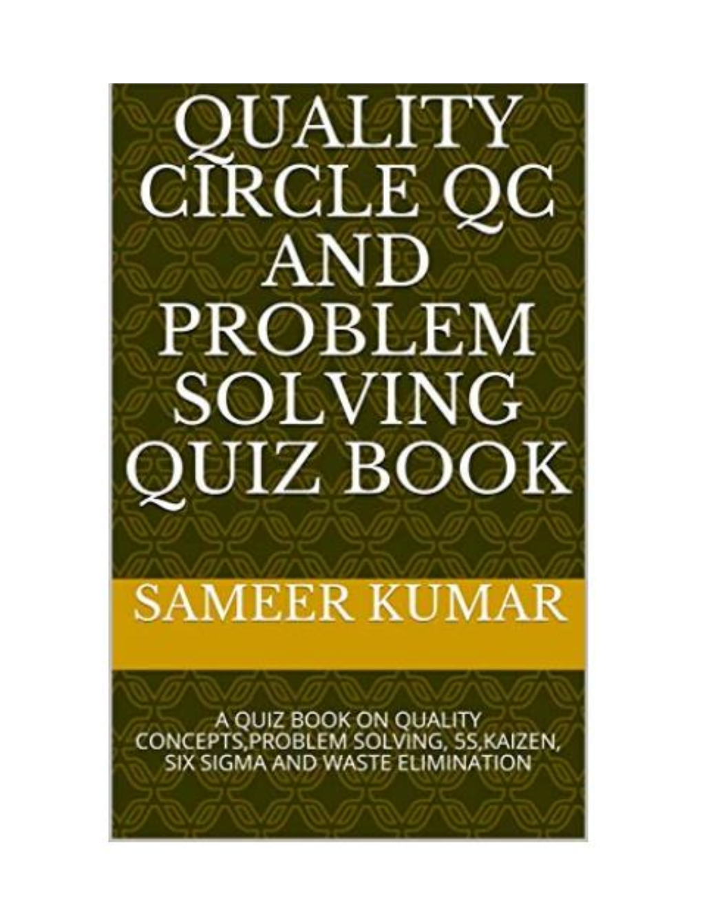 Quality Circle (Qc) Quiz Book