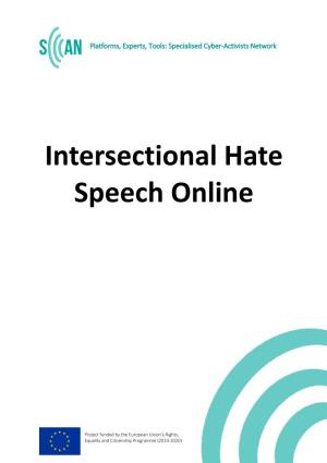 Intersectional Hate Speech Online
