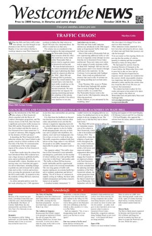 Westcombe News October 2020 LOCAL NEWS Continued from Page 1
