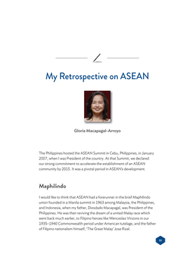 My Retrospective on ASEAN