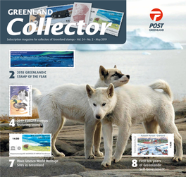 GREENLAND Collector Subscription Magazine for Collectors of Greenland Stamps • Vol