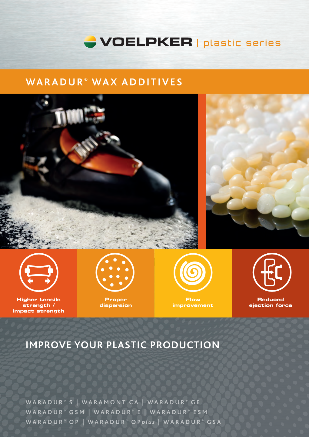Waradur® Wax Additives Improve Your Plastic