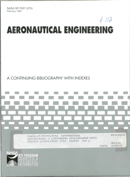 Aeronautical Engineering