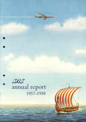 Idfflt Annual Report 1957-1958 ;