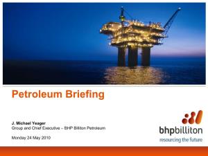 Petroleum CSG Briefing, 24 May 2010 Slide 2 Agenda
