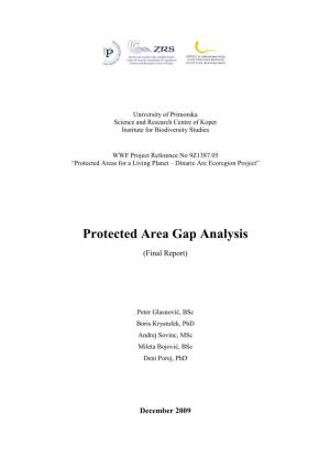 Gap Analysis Final Report