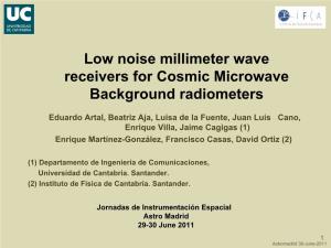 Cosmic Microwave Background Radiometers