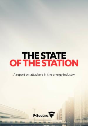 A Report on Attackers in the Energy Industry CONTENTS