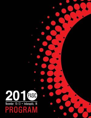 PASIC 2010 Program