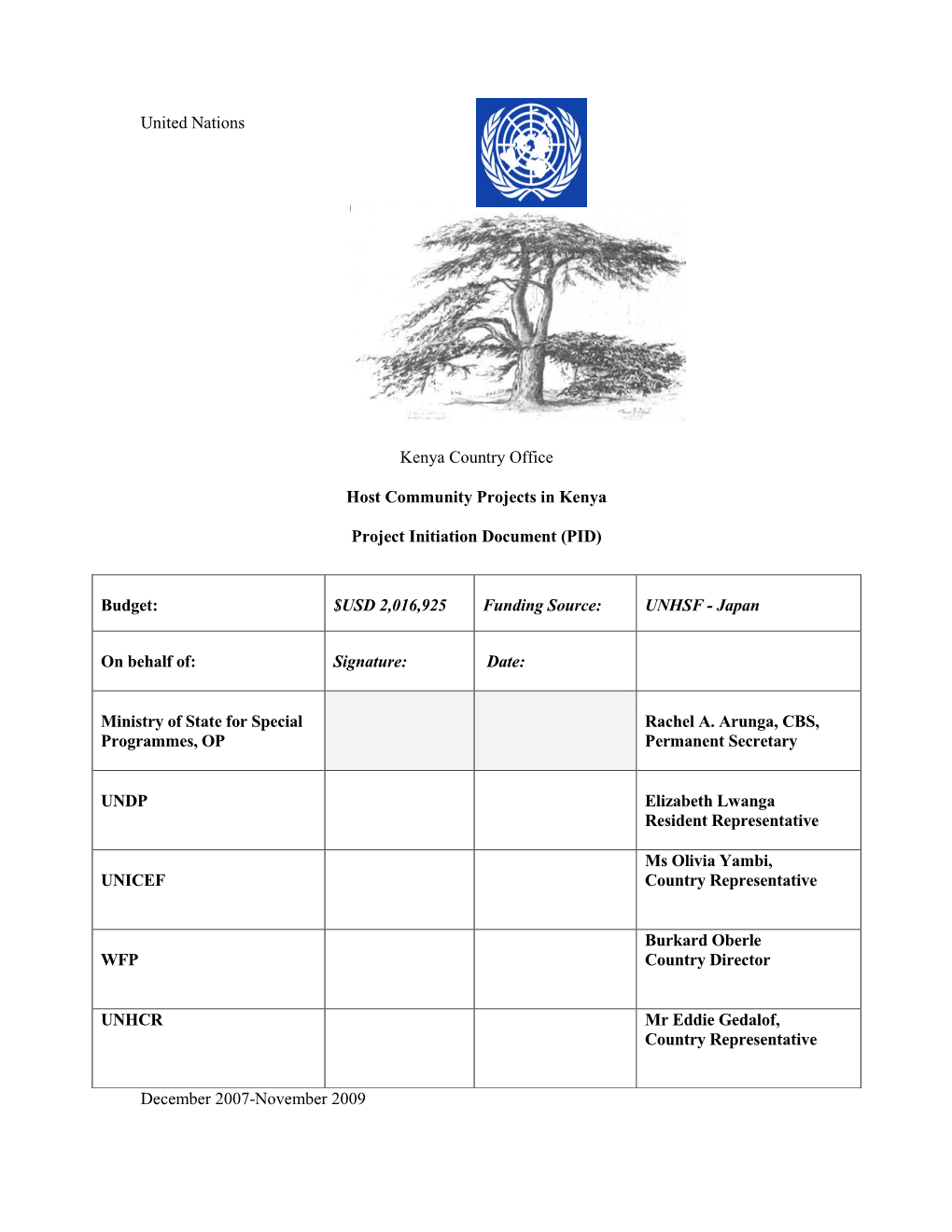 United Nations Development Programme