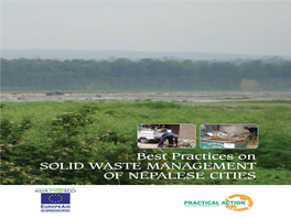 Best Practices on SOLID WASTE MANAGEMENT of NEPALESE CITIES