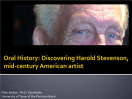 Banned to Beloved: Harold Stevenson Retrospective