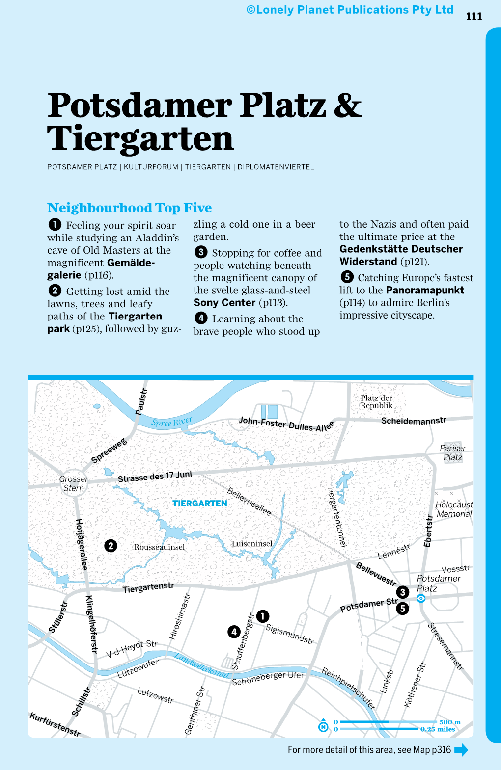 Potsdamer Platz & Tiergarten