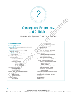 Conception, Pregnancy, and Childbirth Marcia P