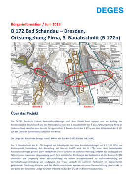 B 172 Bad Schandau – Dresden, Ortsumgehung Pirna, 3