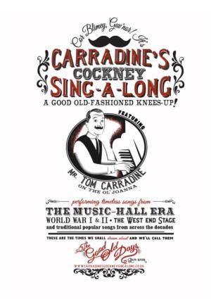 Carradines+Cockney+Sing-A-Long+