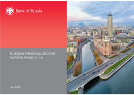 Russian Financial Sector Investor Presentation